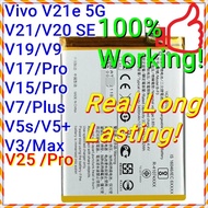 (Long Lasting) NEW ORI Stable Battery for Vivo V25 V21e V21 5G V20 SE V19 V17 Pro V15 V11i V11 V9 V7