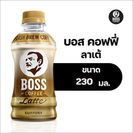 BOSS Coffee Latte 230 ml. 24 bottle บอส คอฟฟี่ ลาเต้ กาแฟพร้อมดื่ม 230 มล. 24 ขวด