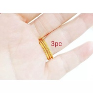 CINCIN ROTAN EMAS BANGKOK GRED A 24K GOLD PLATED RING CINCIN EMAS SUASA BANGKOK