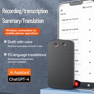 A3 AI Voice Recorder with ChatGPT Intelligent Transcription and Translation, APP-Controlled Recordin