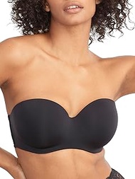 Lightly Lined Strapless Multiway Bra 32H, Black, Black, 32H