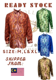 BAJU BATIK LENGAN PANJANG LELAKI