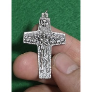 Jesus' Cross Pendant Mr. Chumpabal Imported From Italy (Ready Blessed) Charm Pendant