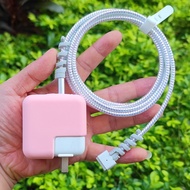 Apple Macbook pro Notebook Data Cable Protective Case 30W 61W 70W Charger Anti-break Winding Rope