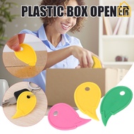 Mini Colorful Box Opener/Portable Letter Opener/Cutting Supplies Carry-on Case Keychain Slicer