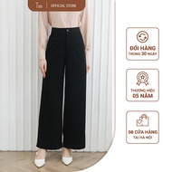 Quần ống rộng túi chéo ly bụng chất liệu quyết mưa cao cấp dầy dặn bền đẹp không nhăn nhàu TIIN STOR