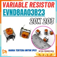 Trimpot 20K 203 VR Variable Resistor Yellow Trimpot 20 Kilo Ohm EVND8AA03B23