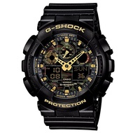 Casio G-shock รุ่น GA-100CF-1A9DR(ประกัน CMG) - Black/Gold