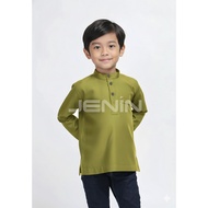 Kurta Collar Lelak Boy Comocrepe Boy Boy Boy Exclusive Viral Jenin Shirt Collection 2025 Raya Shirt