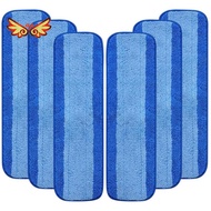 6 Pack Microfiber Cleaning Pads for Bona Premium Spray Mop
