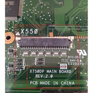 IC BIOS ASUS X550DP BOARD X750DP REV 2.0