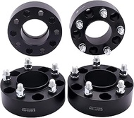 VLAOSCHI Black Forged 5x4.5 to 5x5 Hubcentric Wheel Adapters 2 Inch Compatible with Jeep, 4pc Wheel 