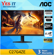 Duty free AOC C27G2Z / C27G4Z / C27G4ZE / CQ30G3Z CURVE FHD AMD FREESYNC GAMING MONITOR