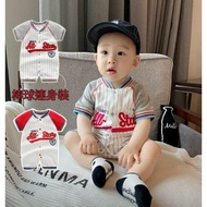 Spring Summer Baby Boy Baseball Uniform.baseball Jumpsuit Baby Boy Clothes Baby Boy Outfit Baby Boy 