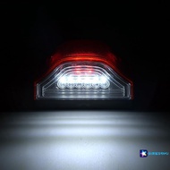 [BraveSundu] 3 LED Number Lamps E9 12V-24V For Lorry Tru Trailer White Light Waterproof Car License 