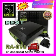 💥RADICAL AUDIO RA 100% ORIGINAL RA-8V1(6.8) ACTIVE SUBWOOFER BASS PRO