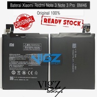 Baterai Xiaomi Redmi Note 3 BM46 BM-46 Original 100