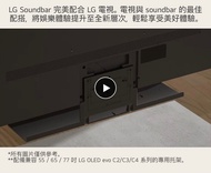 LG Oled C系列電視Soundbar掛牆及座枱腳架