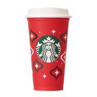 Starbucks 星巴克 聖誕紅杯 紅白隨行杯袋組 環保杯 冷熱飲皆可