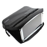 平板電腦專用保護套+支撐架/拖架/支架/後枕式車架+電腦包-黑色