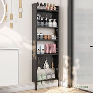 Hole Board Gap Behind Door Ultra-Thin Storage Rack Toilet Multi-Layer Ultra-Narrow Gap Toilet Floor 