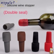 ESPOIR Wine Bottle Stopper, Reusable Wine Tools Red Wine Sealer, Convenient Silicone Sparkling Wine 