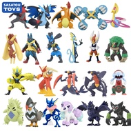 Pokemon ตัวเลข Tomy Lucario Noivern Metalgross Greninja Garchomp Staraptor Blaziken Zoroark Zeraora 