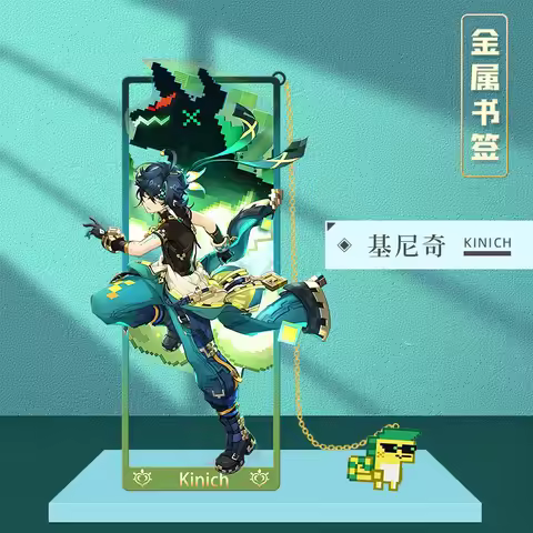 Hot Game Impact Neuvillette Forina Wriothesley Metal Hollow Bookmark China Style Tassel Bookmark for
