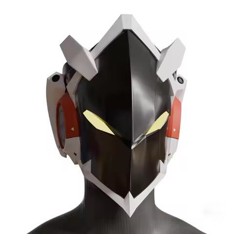 Game Zenless Billy Kid Cosplay Zone Zero Gun Prop Face Cover LED Glowing Mask Prop Cunning Hares Hal