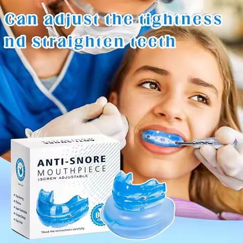 Adjustable Anti Snoring Mouth Guard Anti-Snoring Mouthpiece Sleeping Devices Bruxism Snoring Stopper
