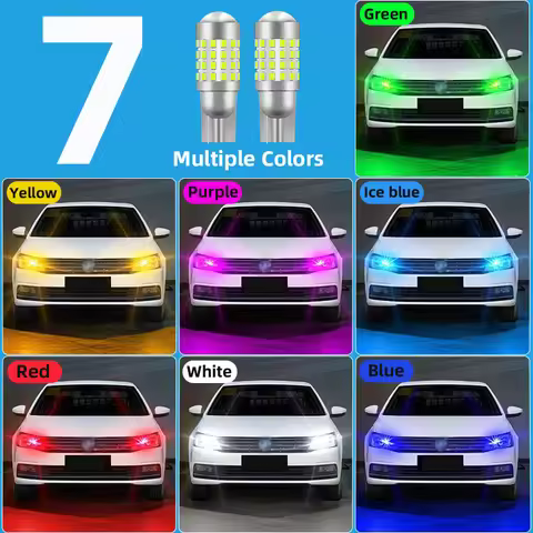 2Pcs T10 W5W 194 168 LED Bulb Interior Lamp For Nissan Sentra B13 B14 B15 B16 B17 B18 2018 2019 2020