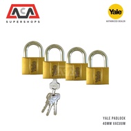 YALE PADLOCK 40MM VACUUM (4 per pack)