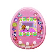 Tamagotchi เครื่องสัตว์เลี้ยงอิเล็กทรอนิกส์เครือข่ายเสมือน QPET HD เกมจอสีของเล่นเครื่องจักรของขวัญเ