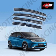 กันสาด BYD Dolphin EV 2023 2024 บีวายดี ดอลฟิน คิ้วกันสาด กันสาดประตู คิ้วกันสาดประตู คิ้วกันสาด กัน