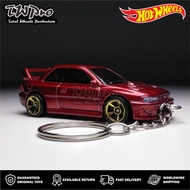 MERAH GANTUNGAN Hot Wheels 1998 Subaru Impreza KEYCHAIN - 22B STI-VERSION - WRX STI - RED MAROON - R