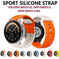 Sport Silicone Strap Watch Band for Smart Watch Oppo Watch X X2 Oppo Watch 4 Pro