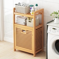 3-Tier Laundry Basket Washing Laundry Basket Bathroom Storage Organizer