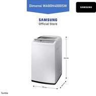 Mesin Cuci 1 Tabung Samsung 8 kg