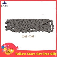 Yiyicc 10 Speed Bike Chain  Replacement Medium Carbon Steel Professional Easy Installation Bicycle for Road Bikes Folding