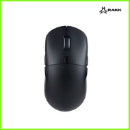 ⏌ ▱  ▻ RAKK DASIG X Ambidextrous Hotswap Trimode PMW3325 Huano 80M RGB Gaming Mouse Black/ White