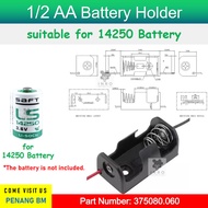 1/2 AA Battery Holder 14250 ER14250 Lithium Battery Holder