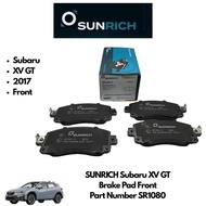 SUNRICH Subaru XV GT Brake Pad Front SR1080