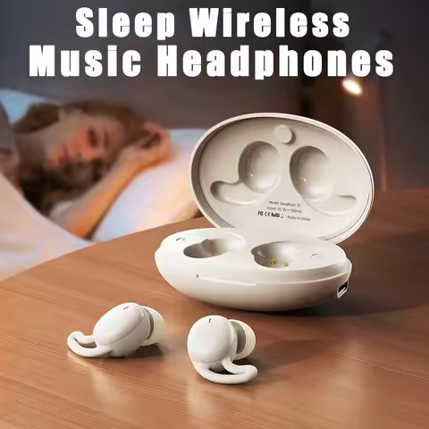 SleepBuds Z2 Sleep Wireless Music Headphones Half In-Ear Stereo TWS BT V5.3 Earphone Stereo Sound He
