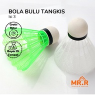 Shuttlecock Durable 3PCS Quality Plastic Shuttlecock Light Stable and Durable Economical Plastic Bad