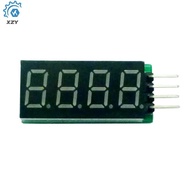 DC 3.3V 5V 4 bit 7 Seg I2C IIC LED Digital Tube Display Module Red LED Display for Arduino for MCU A