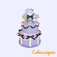 Kuromi Design cake/Birthday Cake/Cake/Kuromi