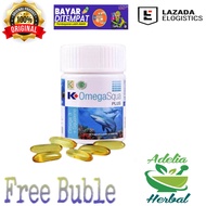 BISA COD Minyak Ikan K link Omega Squa k-link (omega 3 + squalene) klink 30 SoftGel
