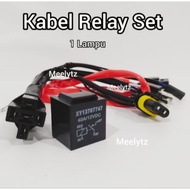 Premium_Cable_Relay_Set_Lamp_HID_Projie_projektor_biled_LED_H4_motor H4 LED Headlight