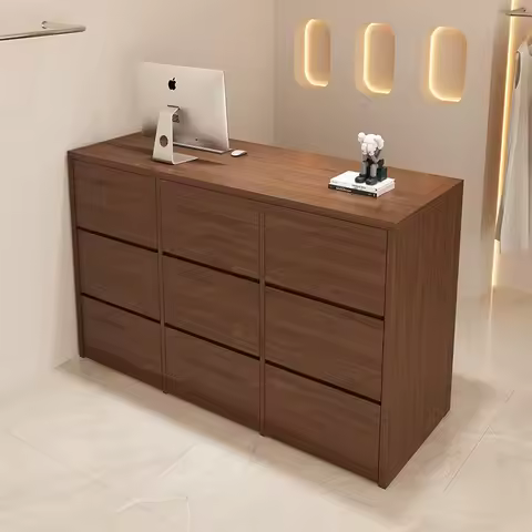 Counter Cash Table For Aesthetics Small Company Desk Store Business Display Bar Shop Front Clothing 