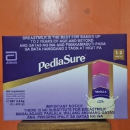 Pediasure 1-3yrs old 2.4kg